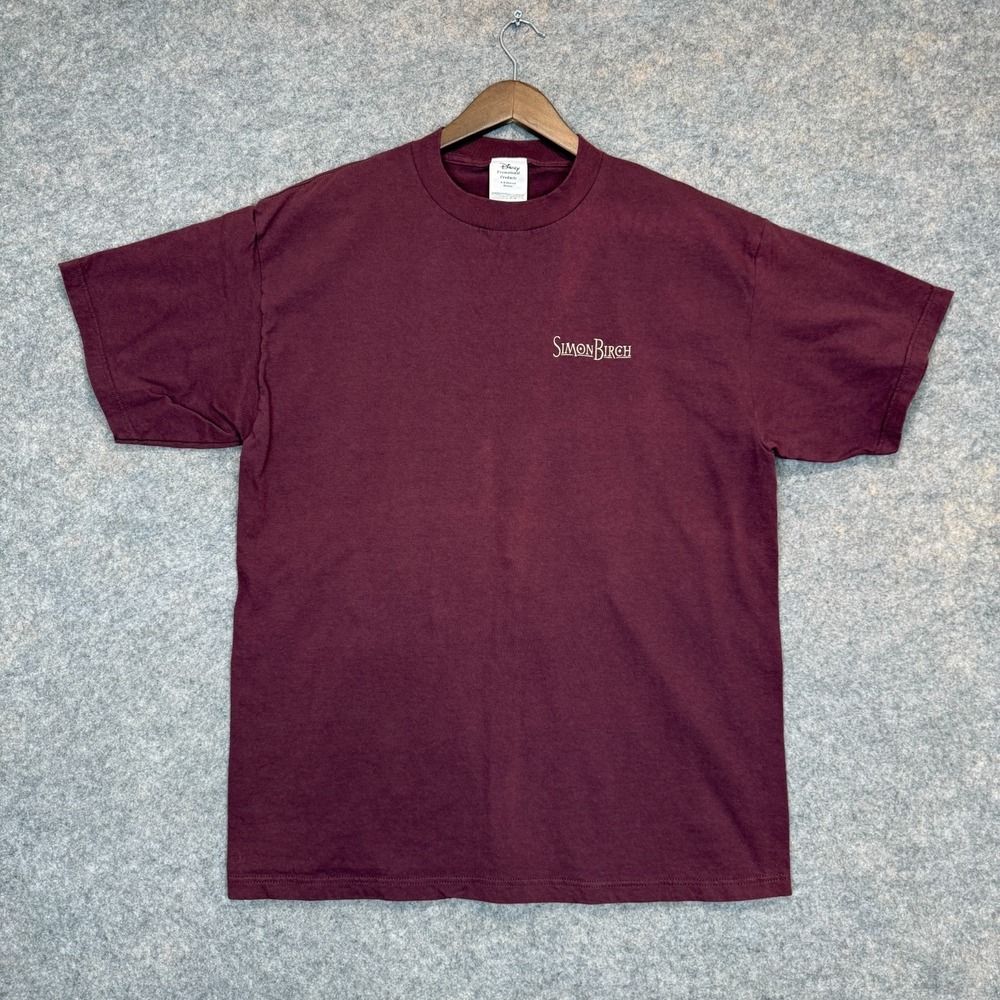 Vintage Disney Simon Birch Movie Promo Shirt XL 1998 90s Embroidered Tee Rare